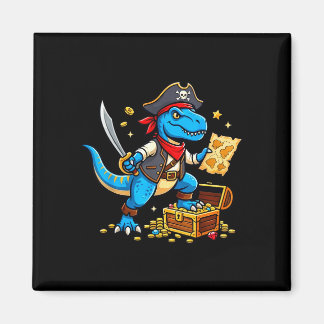 Imã Pirate dinosaur t rex boys girls kids funny
