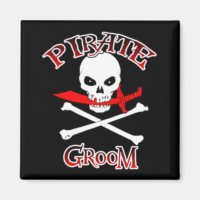 Imã Pirate Groom (Frente)