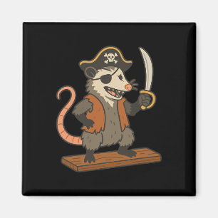 Imã Pirate Ogambm Dia de as Bruxas engraçado Costume P