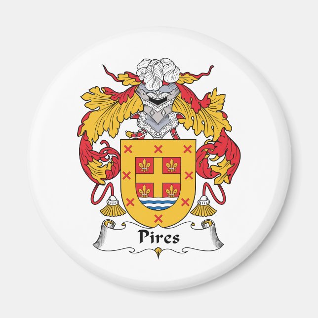 Imã Pires Family Crest (Frente)
