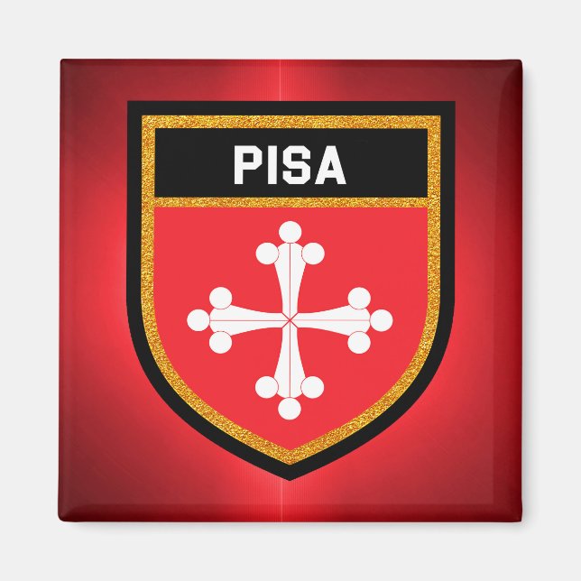 Imã Pisa Flag (Frente)