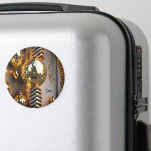 Imã Pisca! Bonitas joias caos em ouro