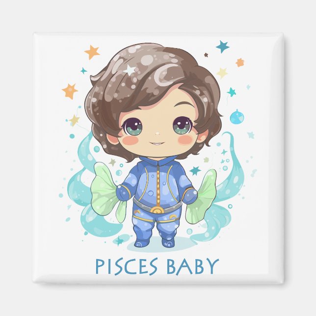 Imã Pisces Baby 3 (Frente)