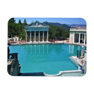 Ímã Piscina de Netuno no Castelo de Hearst, San Simeon
