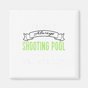 Imã Piscina Engraçada Bilhar Nem Sempre Atira Na Pisci