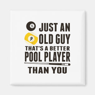 Imã Piscina Engraçada De Camisa Apenas Um Antigo Bilha