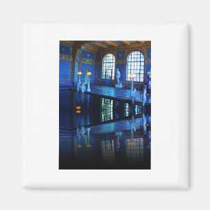 Imã Piscina interior do castelo de Hearst da imagem