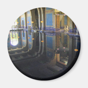 Imã Piscina romana no Castelo de Hearst, Califórnia