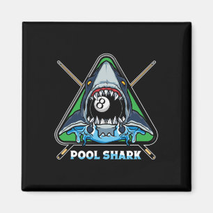 Imã Piscina Shark Billiards Piscina Snooker Billiards