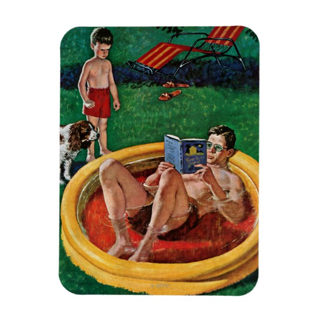 Ímã Piscina Wading (Vertical)