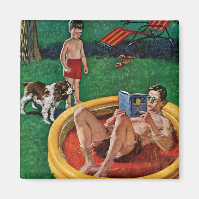 Imã Piscina Wading (Frente)