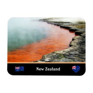 Ímã Piscina Wai-O-Tapu & Champagne, Nova Zelândia