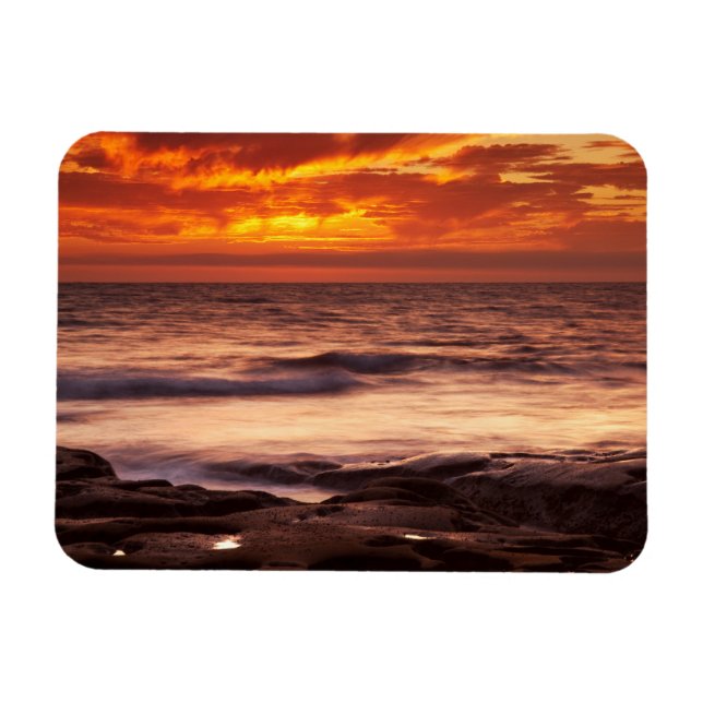 Ímã Piscinas de maré de La Jolla (Horizontal)