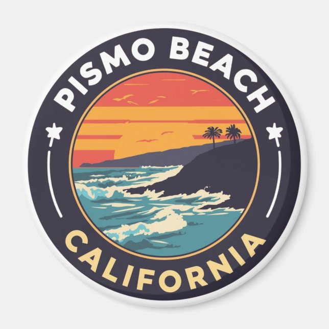 Imã Pismo Beach, California (Frente)