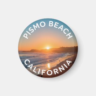 Imã Pismo Beach, Califórnia Hora Dourada Viagem