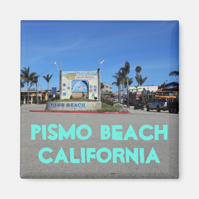 Imã Pismo Beach California Magnet (Frente)
