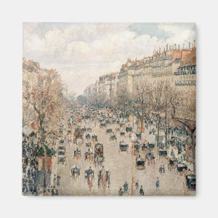 Imã Pissarro - Boulevard Montmartre, Sol da Tarde