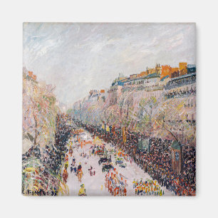 Imã Pissarro - Montmartre, Mardi Gras no Boulevard