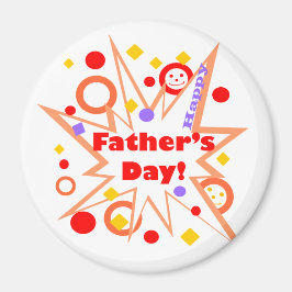 Imã Pista de Dia de os pais Feliz