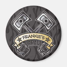 Imã Pistões de Rod Quente Fantasmas Chama Chamas Perso