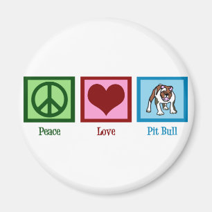 Imã Pit Bull de amor pela paz