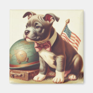 Imã Pit Bull Terrier Painting