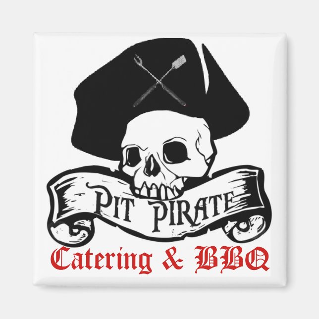 Imã Pit Pirate Magnet (Frente)