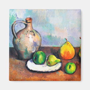 Imã Pitcher e Fruta, Paul Cezanne