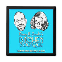 Pitney e Amelia Large Magnet