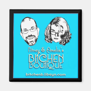 Imã Pitney e Amelia Large Magnet