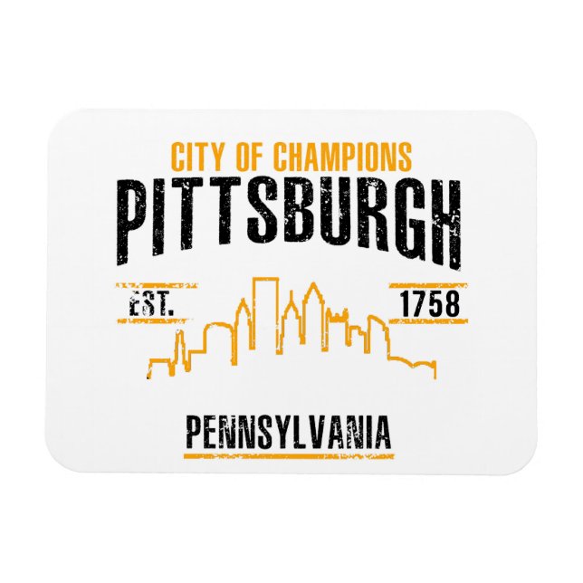 Ímã Pittsburgh (Horizontal)