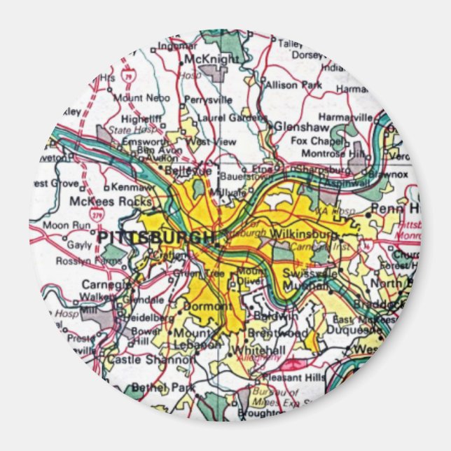 Imã Pittsburgh (Frente)