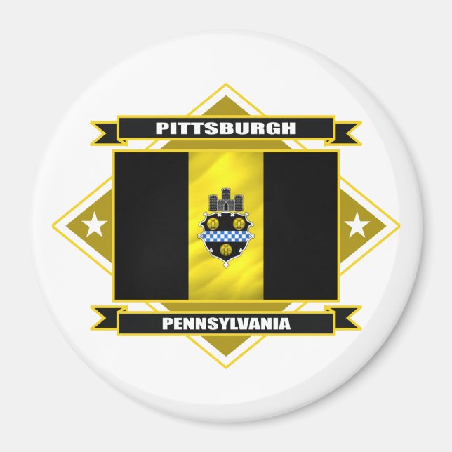 Imã Pittsburgh Diamond (Frente)