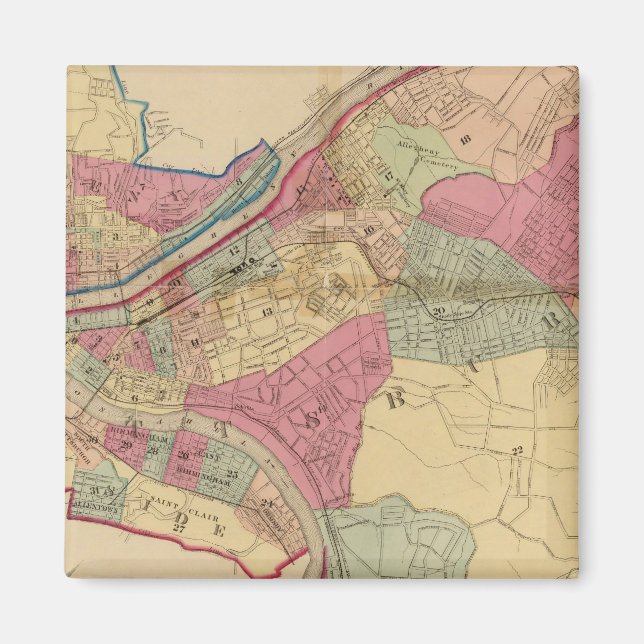 Imã Pittsburgh e Alegheny (Frente)