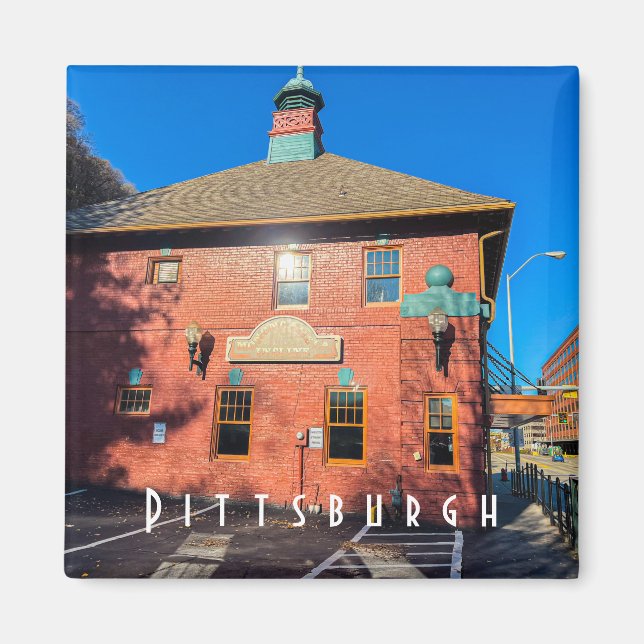 Imã Pittsburgh Moncahella Magnet (Frente)