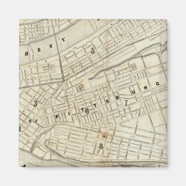 Imã Pittsburgh, Pensilvânia (Frente)