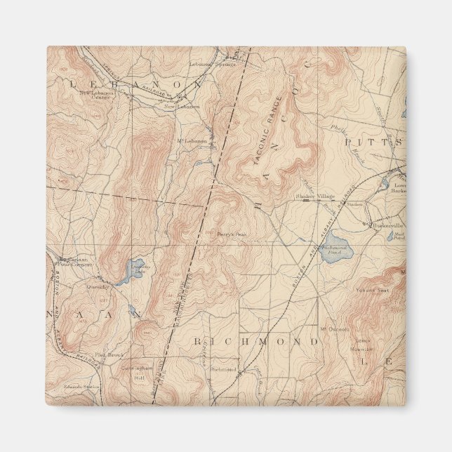 Imã Pittsfield, Massachusetts (Frente)