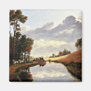 Imã Pittsford na pintura do Erie Canal