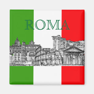 Imã PixDezines Roma, Roma... presentes de viagem souve