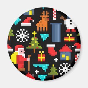 Imã Pixel Natal