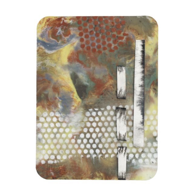 Ímã Pixels II marmoreados (Vertical)