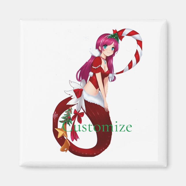 Imã Pixie Mermaid Thunder_Cove Natal (Frente)