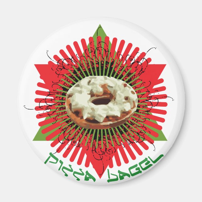 Imã Pizza Bagel : Jewish Italiane (Frente)