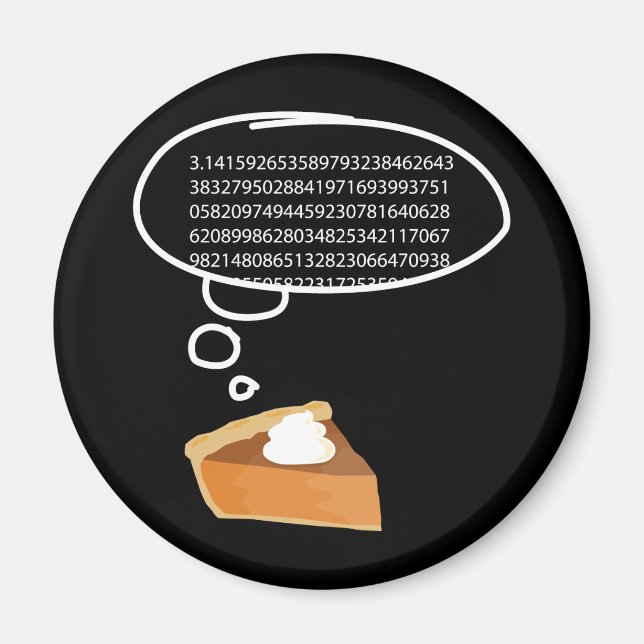 Imã Pizza de Abóbora e Matemática (Frente)