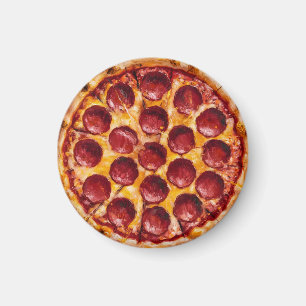 Imã Pizza de Pepperoni