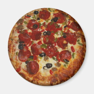 Imã Pizza de Pepperoni