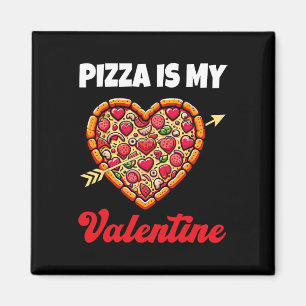 Imã Pizza É Meu Dia Dos Namorados Coração Peppero