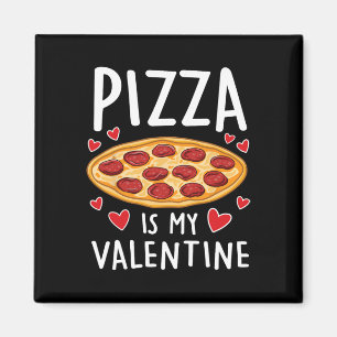 Imã Pizza É Meu Namorado Camiseta Masculina Feminina M