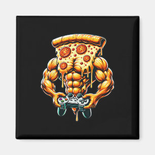 Imã Pizza Gamer legal de Montagem Fundiária Presente