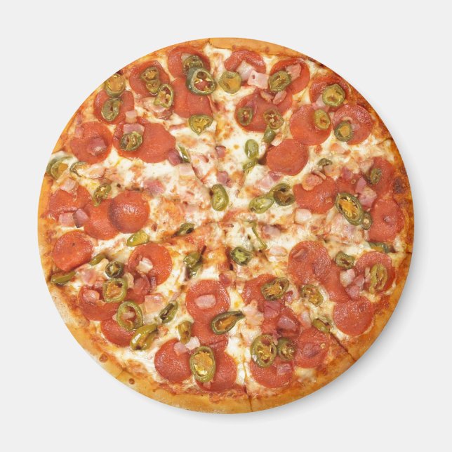 Imã Pizza Magnet (Frente)